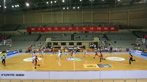 第25届亚洲男子篮球锦标赛在南开大学开赛