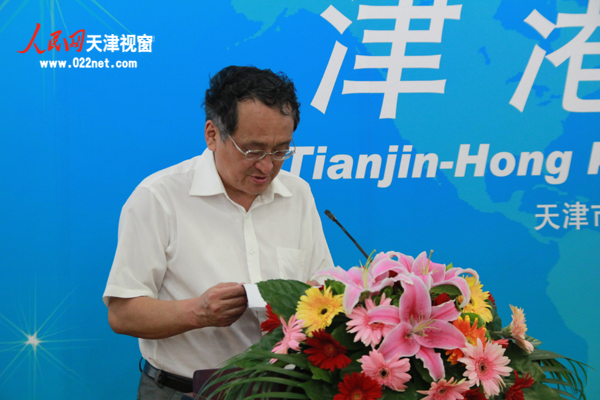 天津市科协副主席姜沂(摄影:杨晨)