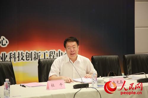 南开大学副校长朱光磊 人民网崔璐 摄