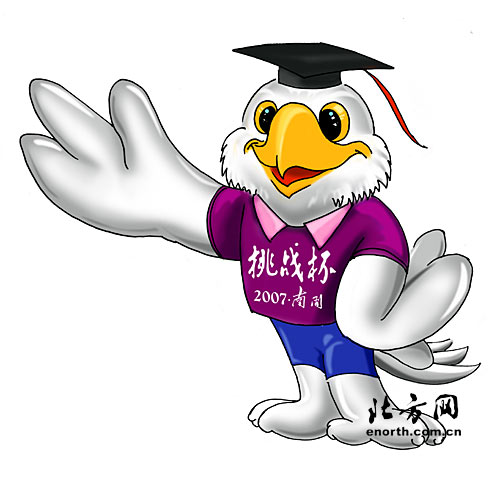 第十届"挑战杯"吉祥物"鹏鹏"