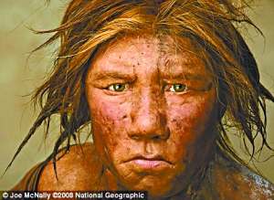 家们根据远古尼安德特人dna片段,第一次描绘了一张该人种的女性的脸